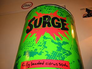 SURGE convenience store cooler.