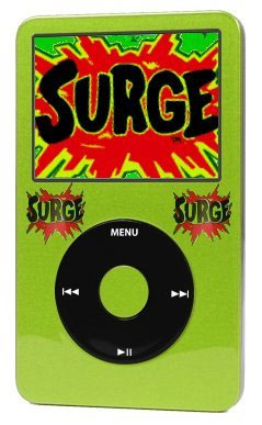 A SURGE iPod skin.