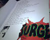 A SURGE logo sits atop a poem.